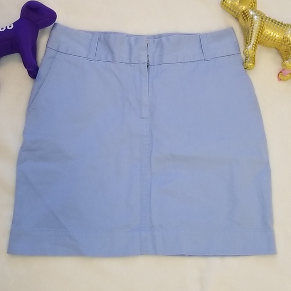 Women's Vineyard Vines Baby Blue Skirt Size 2 NWOT - Picture 1 of 6